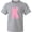 AC-Heather Grey, variant on Pink and White Polka Dots Letter K Youth T-Shirt