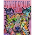 thumbnail image 2 of Dean Russo Collection 20x24 Gold Ornate Wood Framed with Double Matting Museum Art Print Titled - Border Collie Love 2, 2 of 4