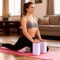 thumbnail image 3 of Leikefitness Yoga Blocks 2 Pack,Lightweight-High Density Eva Foam Soft Non-Slip for Yoga, Pilates, Meditation 9"×6"×3", 3 of 6