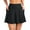 Black, variant on ANINEO Women Swimwear High Waist Swim Skirt With Zipper Pockets Bathing Suit Swimsuit Tankini Bottoms Leisure Hawaii Summer Tropical Brazilian Beachwear