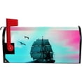 thumbnail image 5 of Coolnut Mailbox Covers, Magnetic Standard Size Boat and Beautiful Landscape Seasonal Mail Wraps for Home Outdoor Decor, 20.7"x18.03", 5 of 5