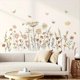 thumbnail image 3 of Pegatinas de Pared con Flores Bohemias, Diseño de Flores Silvestres y Hierbas, para Decoración de Pared de Habitaciones Infantiles, Guarderías y Dormitorios de Niñas., 3 of 5