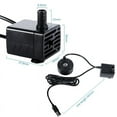 thumbnail image 4 of USB 5V Water Pump Mist Maker LED Lights Mini Mister Fog Machine, Indoor Fountain Garden Pond Water Fogger Atomizer White, 4 of 7