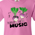 thumbnail image 4 of Inktastic Turnip the Music Partying Vegetables Youth T-Shirt, 4 of 5