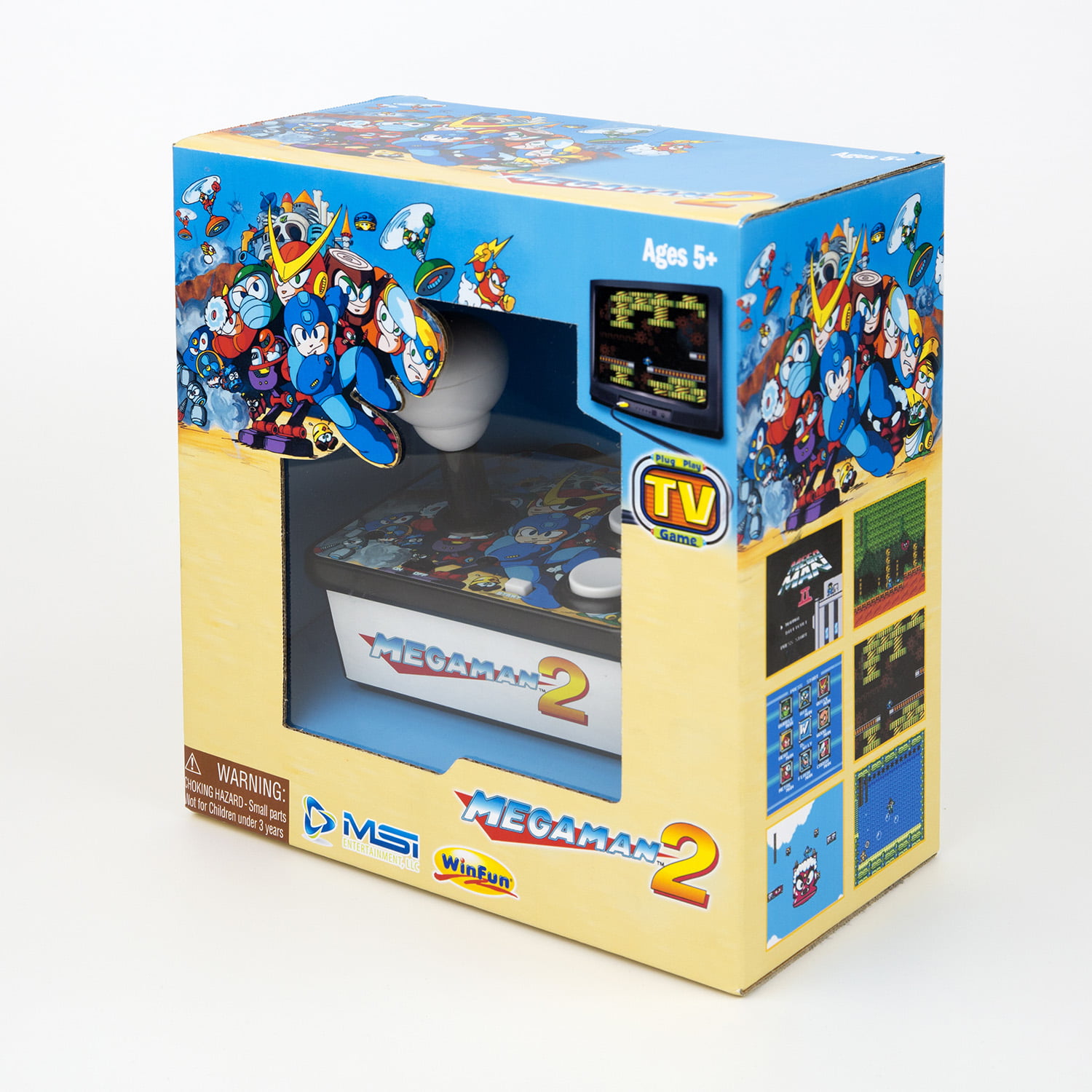 Mega Man 2 Plug and Play TV Arcade Video Game System 30 Year Anniversary for sale online 