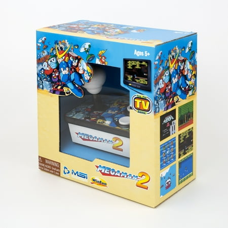 MEGAMAN 2 TV Arcade Plug and Play, MSI Entertainment, Retro Gaming, 840172056463