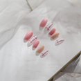 thumbnail image 4 of Cute Background card, False Nail Art Plate Tips, Alloy bracket Wooden board, Photo props Showing Stand, Nail Art Display Board, Marble Pattern(2), 4 of 7