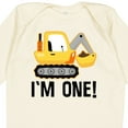 thumbnail image 4 of Inktastic 1st Birthday Construction Truck Boy Boys Long Sleeve Baby Bodysuit, 4 of 5