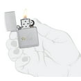 thumbnail image 5 of Zippo 48725 Love Design with Hearts Satin Chrome Windproof Lighter, 5 of 6