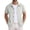 Beige, variant on Men Mens Short Sleeve Button Down Shirts Casual Seersucker Textured Cotton Shirt Summer Vacation Beach Shirts