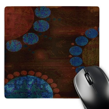 3dRose  Grungy Rust Brown and Blue Circles  MousePad price history on PriceWatchPro