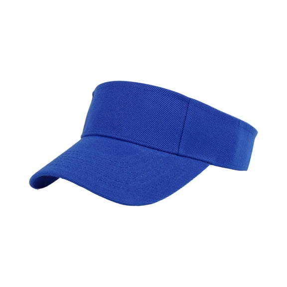 OIOLOYJM Sun Visor Girls Boys Casual Summer Beach Vacation Sport Cap Fashion Athletic Workout Going Out Hat Royal Blue