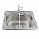 thumbnail image 4 of Sidaley Grifo de cobre para RV, grifo de agua fría individual plegable con rotación de 360 grados, grifo de cobre de montaje de 1/2 Accesorios para vehículos recreativos, 4 of 6