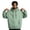 Mint Green_003, variant on Domuza Mens Casual Fleece Hooded Collar Drawstring Hoodies Pullover Sweatshirts Casual Long Sleeve Shirts Pink 3XL