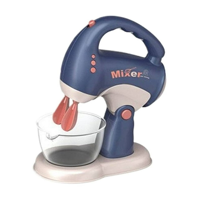 Kjfeif Pretend Play Kitchen Appliance Toy Set, Includes Coffee Maker, Mixer, and Toaster with Realistic Lights and Sounds, Interactive Role-Play for Kids