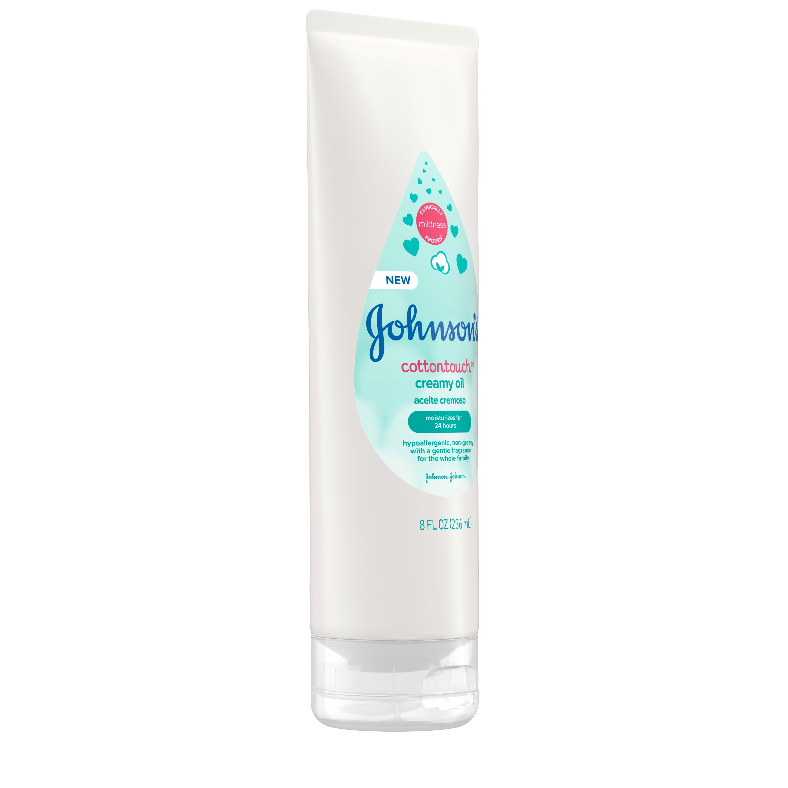 johnson's cotton touch hair & scalp oil