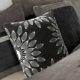 thumbnail image 4 of Madison Park Palmer Full 7 PC Pieced Faux Suede Comforter Set in Black, 4 of 12