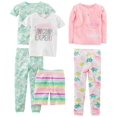 thumbnail image 1 of Conjunto de pijama Simple Joys by Carter's Girls 4T, 6 piezas, algodón, 1 of 3