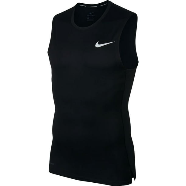 Pak om te zetten Merchandising Eindeloos Nike Men's Pro Sleeveless Training Shirt Tank Top BV5600-010 Black -  Walmart.com