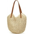 thumbnail image 5 of Summer Casual Straw Tote Bag Large Capacity Woman Woven Shoulder Handbag for Summer Beach Vocation, 5 of 5