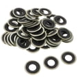 thumbnail image 1 of Kenally 50pcs M14 Oil Drain Plug Crush Fits Washer Gaskets for Accesorios para motos, 1 of 1