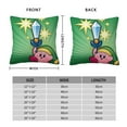 thumbnail image 4 of Throw Pillow Covers 22"x22" Inch, Kirby Decorative Pillow Case for Sofa Couch Chair Bedroom Modern Decor, 4 of 7