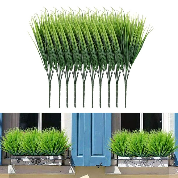 Plantas Artificiales, Enormes Arbustos Artificiales De 85 Cm, Hierba De Trigo Tallos De Vegetacion Artificial Plantas Falsas Para Exterior Para Decoracion Del Hogar Hierba Artificial Alta Para