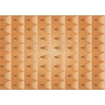 thumbnail image 1 of Ahgly Company Machine Washable Indoor Rectangle Transitional Neon Orange Area Rugs, 5' x 8', 1 of 7