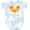 Tie Dye Blue, variant on Inktastic Cute Kawaii Macaroni Boys or Girls Baby Bodysuit