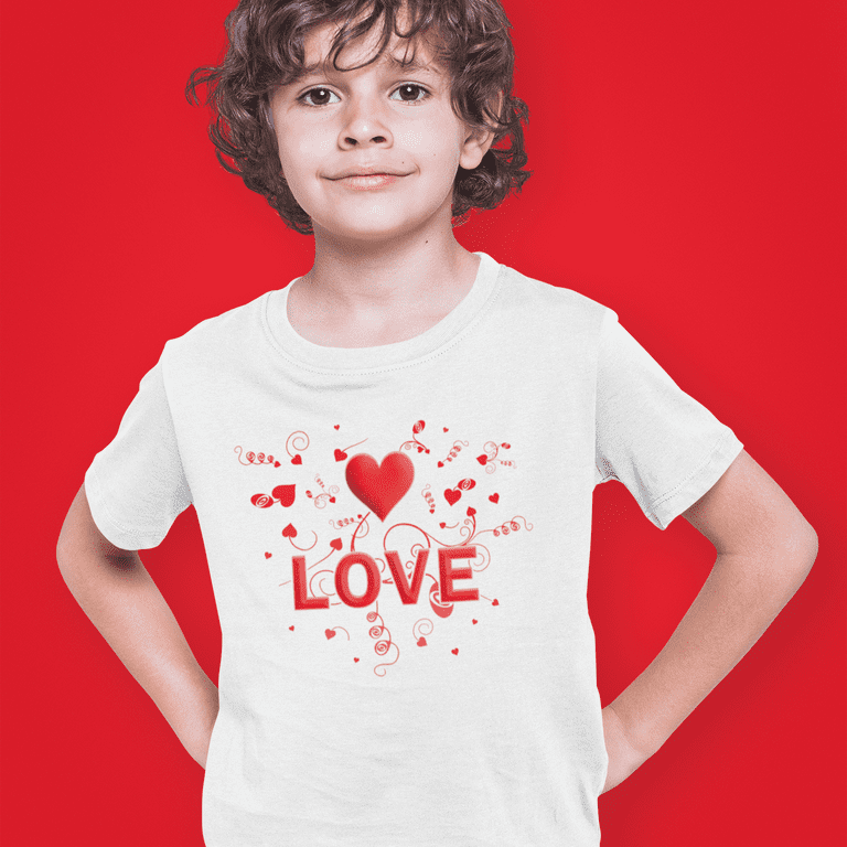 valentine t shirts for boys