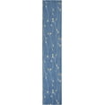 thumbnail image 5 of Nourison Grafix Transitional Botanical Light Blue 2'3" x 10' Area Rug, (10' Runner), 5 of 7