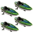 thumbnail image 1 of Intex Challenger K1 Kayak Sportif Gonflable pour 1 Personne avec Rames et Pompe (Lot de 4), 1 of 6