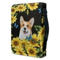 thumbnail image 3 of Xoenoiee Sunflower Corgi Pattern Faux Leather Bible Cover for Women Men Book Cover Bible Case Holder Checkbook Pens Study Journal Organizer Tote Church Library Bag Waterproof, L, 3 of 7