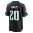 thumbnail image 3 of Men's Nike Brian Dawkins Black Philadelphia Eagles Alternate Game Jersey, 3 of 6