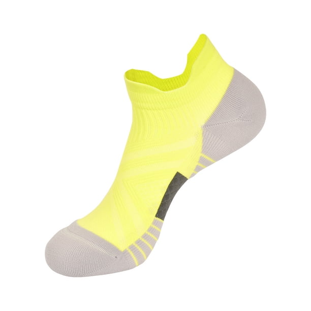 Xiao Hua 10 pares de calcetines invisibles para mujer y hombre, de corte bajo, tobilleros, antideslizantes, deportivos, para correr, informales, novedosos, con forro invisible, color verde