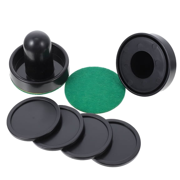 BESTSKY Air Hockey Pushers and Pucks Set, Replacement Striker Mallets and Pucks for Kids Home Arcade Tables, Indoor Games