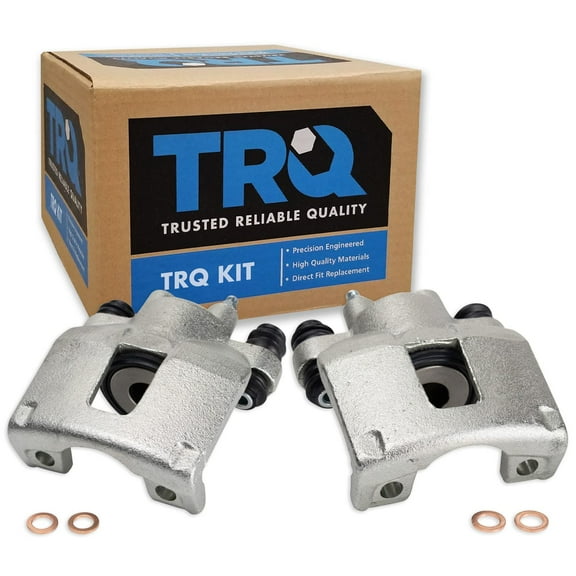 TRQ Rear Brake Caliper Set Compatible with 1994-1998 Jeep Grand Cherokee