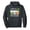 Black, variant on Irish Shamrock Ireland Flag St Patricks Day Vintage Pullover Hoodie