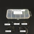 thumbnail image 3 of 51Pcs Fishing Hooks High Carbon Steel Worm Senko Bait Jig Fish Hooks with Plastic Box, 3 of 7