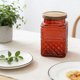 thumbnail image 4 of CaiYueKe Airtight Glass Storage Containers with Lids, Kitchen Pantry Organization for Dry Food, Snacks, Cereal, Flour, Sugar, Coffee, Tea, Pasta, Baking Supplies, Clear Sealed Jars for Countertop, 4 of 7