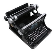 Antique Typewriter Model, Black Portable Typewriter Rust   For Home