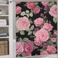 thumbnail image 2 of Cortina De Ducha Para Baño. Cortina De Ducha Con Estampado. Cortina Decorativa Para Baño. 71 X 71 Pulgadas C., 2 of 8