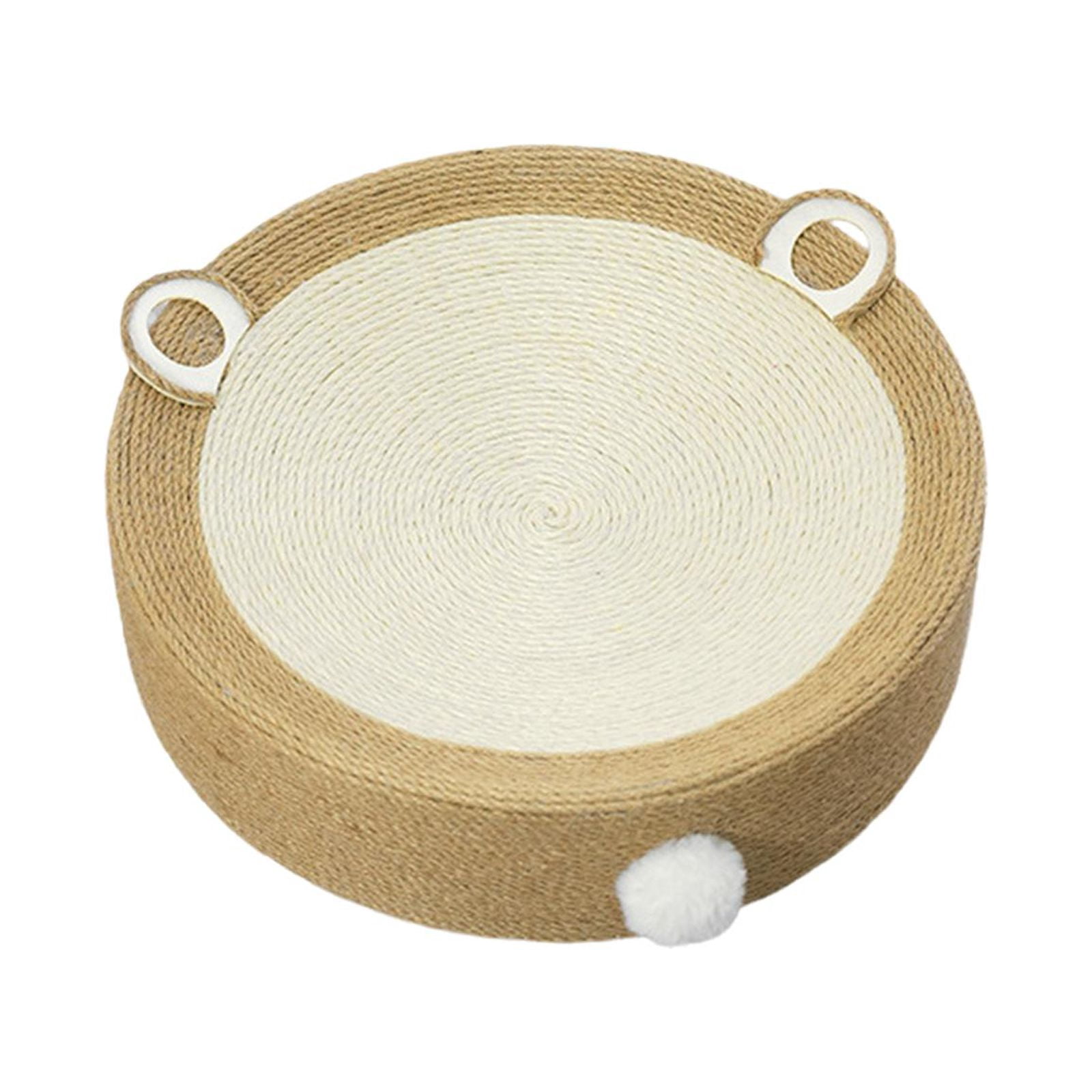Tooyful Cat Scratch Pad Lounge Cat Beds Rest and Play 40x10.5cm Grind Claws Cardboard Cat Scratcher Bed Cat Scratching Board for Kitten Medium Cats Beige Brown