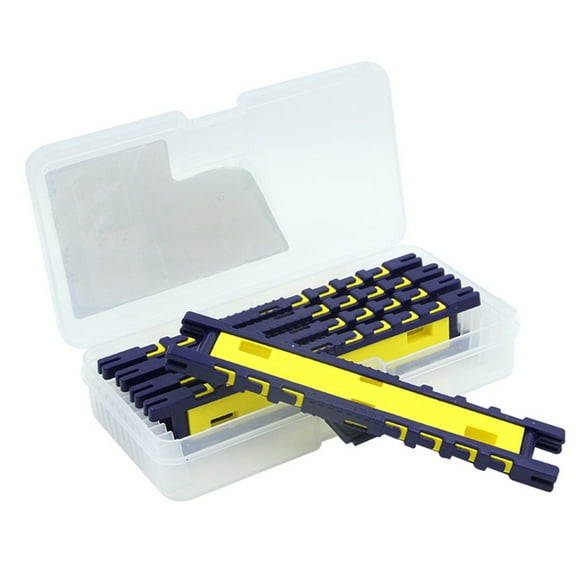 Fishing Snelled Hook Holder with Storage Box Fishing Leader Line Board