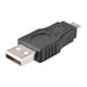 thumbnail image 1 of Adaptador USB macho a micro USB macho, convertidor de extensión, conector de 2 piezas, 1 of 3