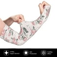 thumbnail image 3 of Daiia Rose Flowers UV Sun Protection Arm Sleeves - Cooling Compression Arm Sleeve - Sports & UV Arm Sleeves for Men & Women, 3 of 8