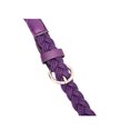 thumbnail image 4 of INSPIRE CHIC Women's Adjustable Single Pin Buckle Skinny Braided Belt waist:26-33 Purple, 4 of 6