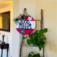thumbnail image 4 of ReTeiv 4th of July Home Decorations American Independence Day Doorplate Home Decor, Wooden Handicrafts, Doorplate Decoration, 4 of 6