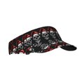 thumbnail image 1 of Balery Skull santa hat Gorra deportiva con visera ajustable para mujer y hombre (talla única), 1 of 7