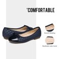 thumbnail image 3 of DREAM PAIRS Girls Dress Shoes Cute Bow Flower Girl Slip-on Ballet Flats (Little Kid/Big Kid), 3 of 5